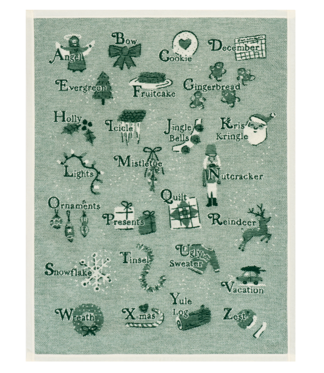 ABC's of Christmas Mini Blanket