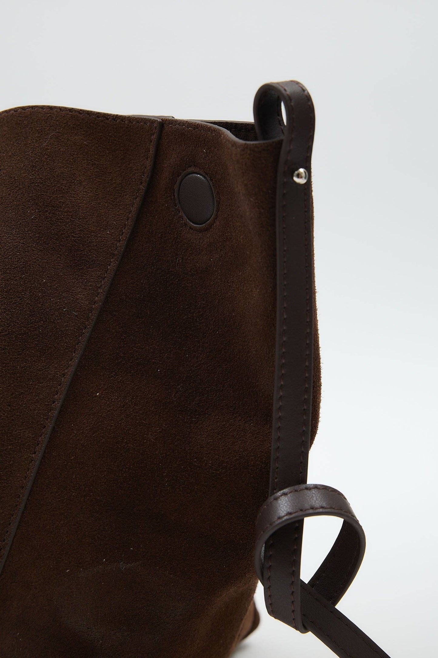 Montana Brown Suede Tote Bag