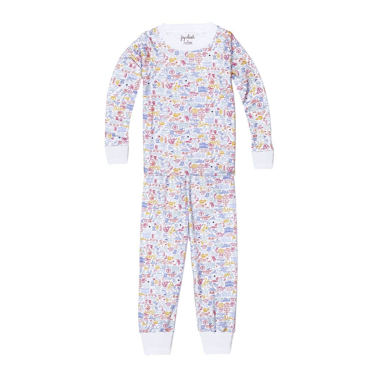 Rhode Island Two Piece Kids Pajamas Rhode Island - Joy Street