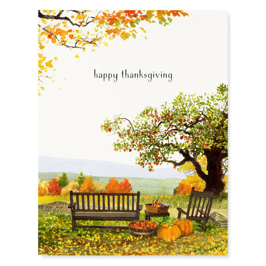 Apple Ridge - Thanksgiving Card - Harvest