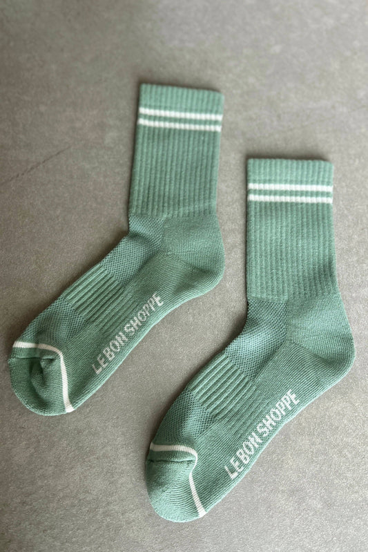 Boyfriend Socks - Mint
