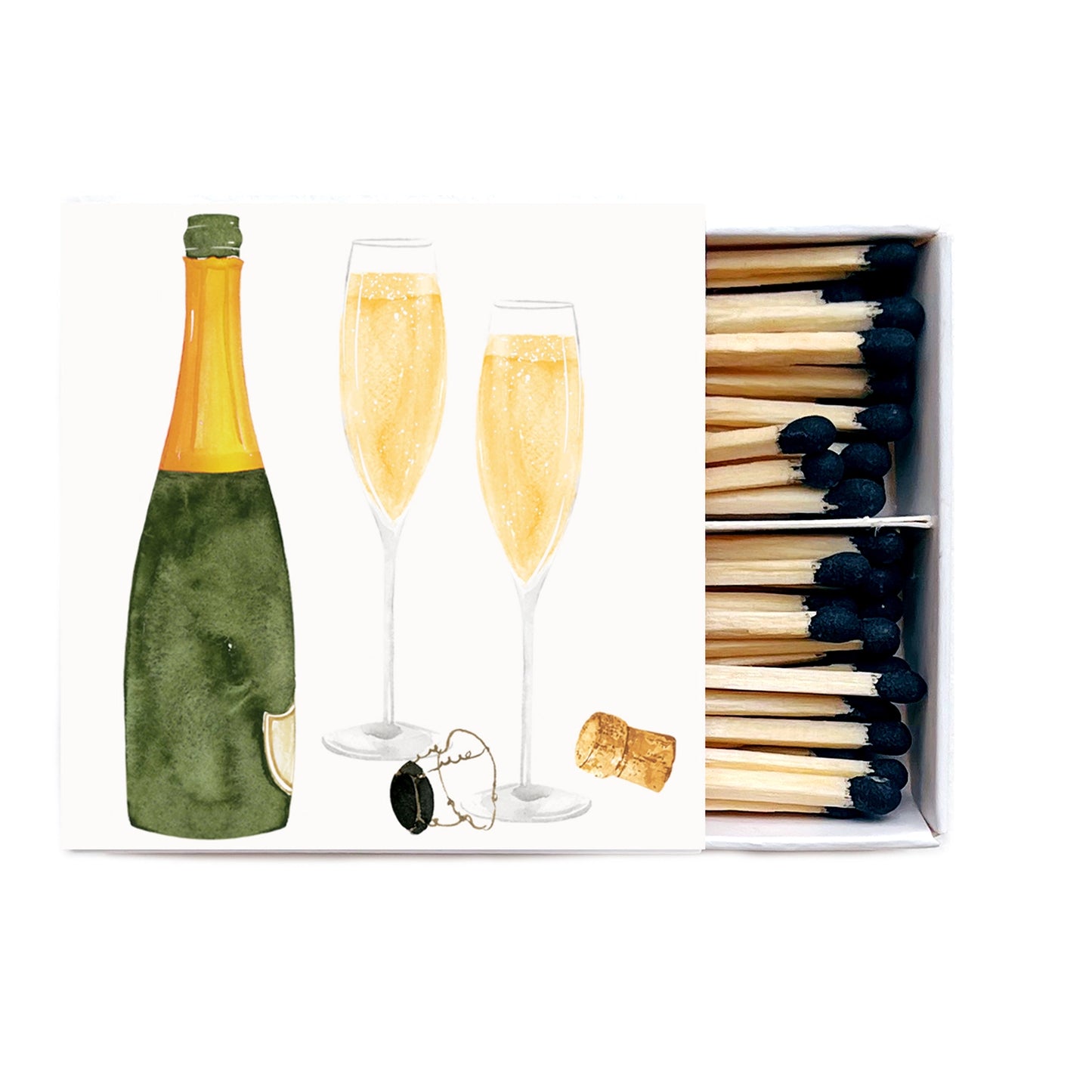 Champagne Matches Celebration - Abigail Jayne Design