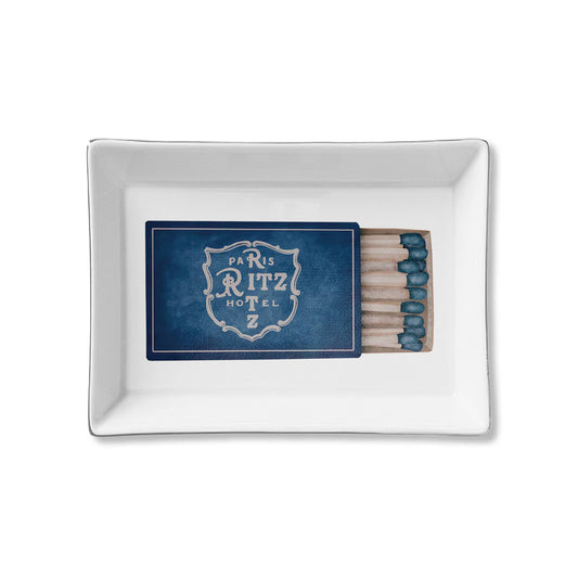 Ceramic Tray - Hotel Matches Ritz - Toss Designs