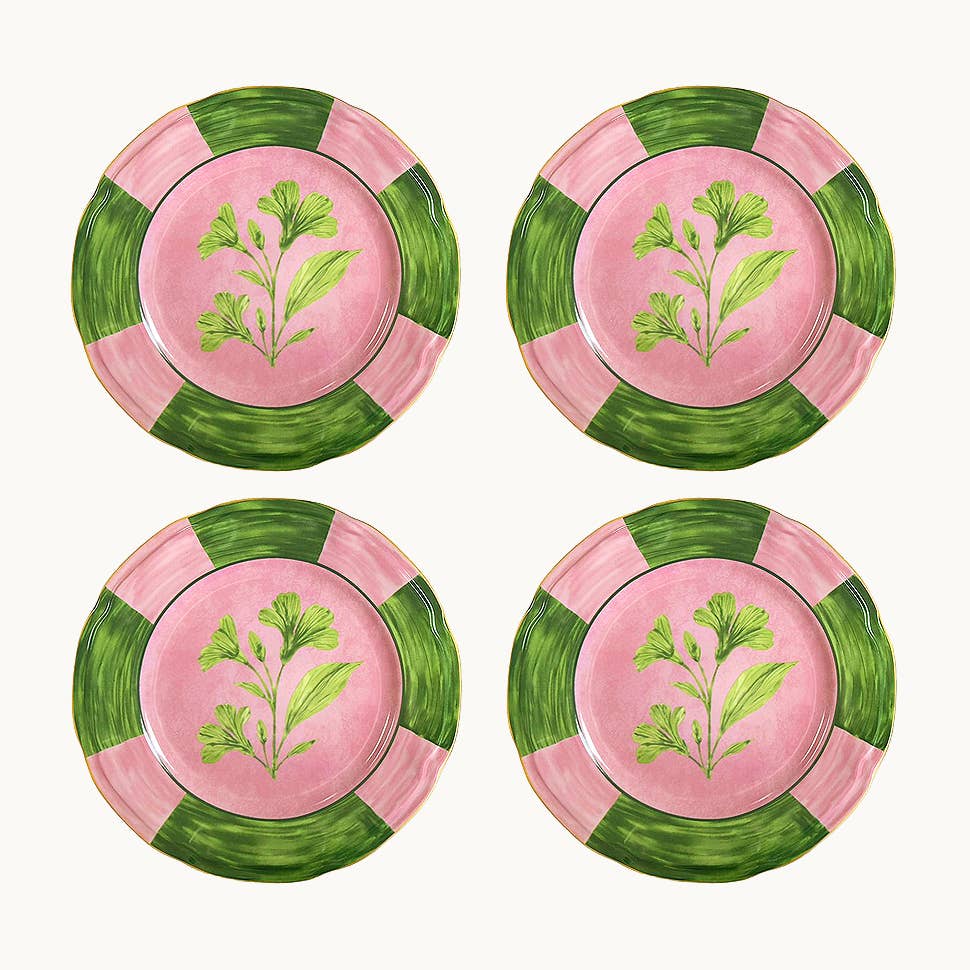 Josephine Pink Dinner Plates (set of 4)
