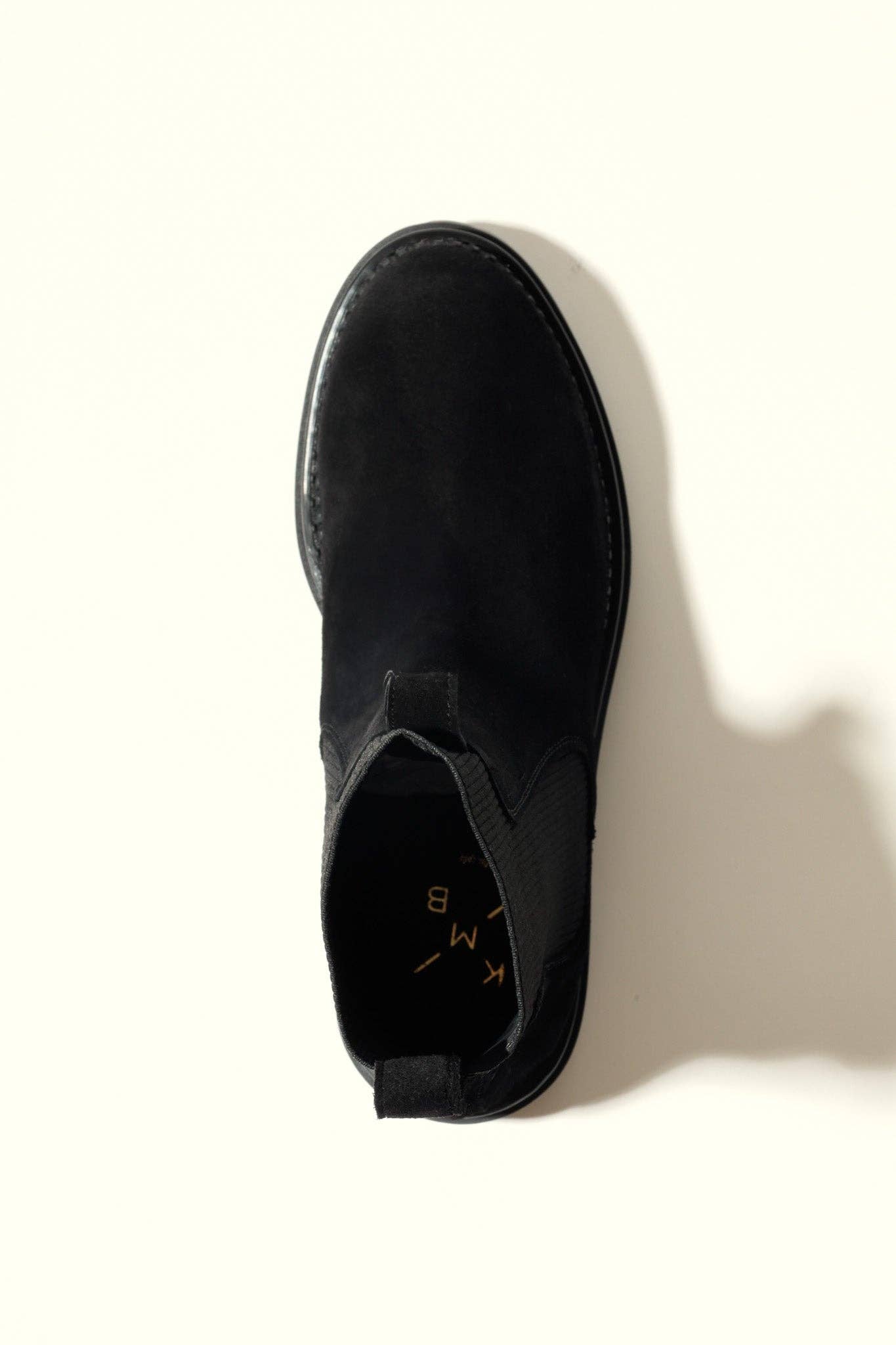 Kelly Black Suede Ankle Boots