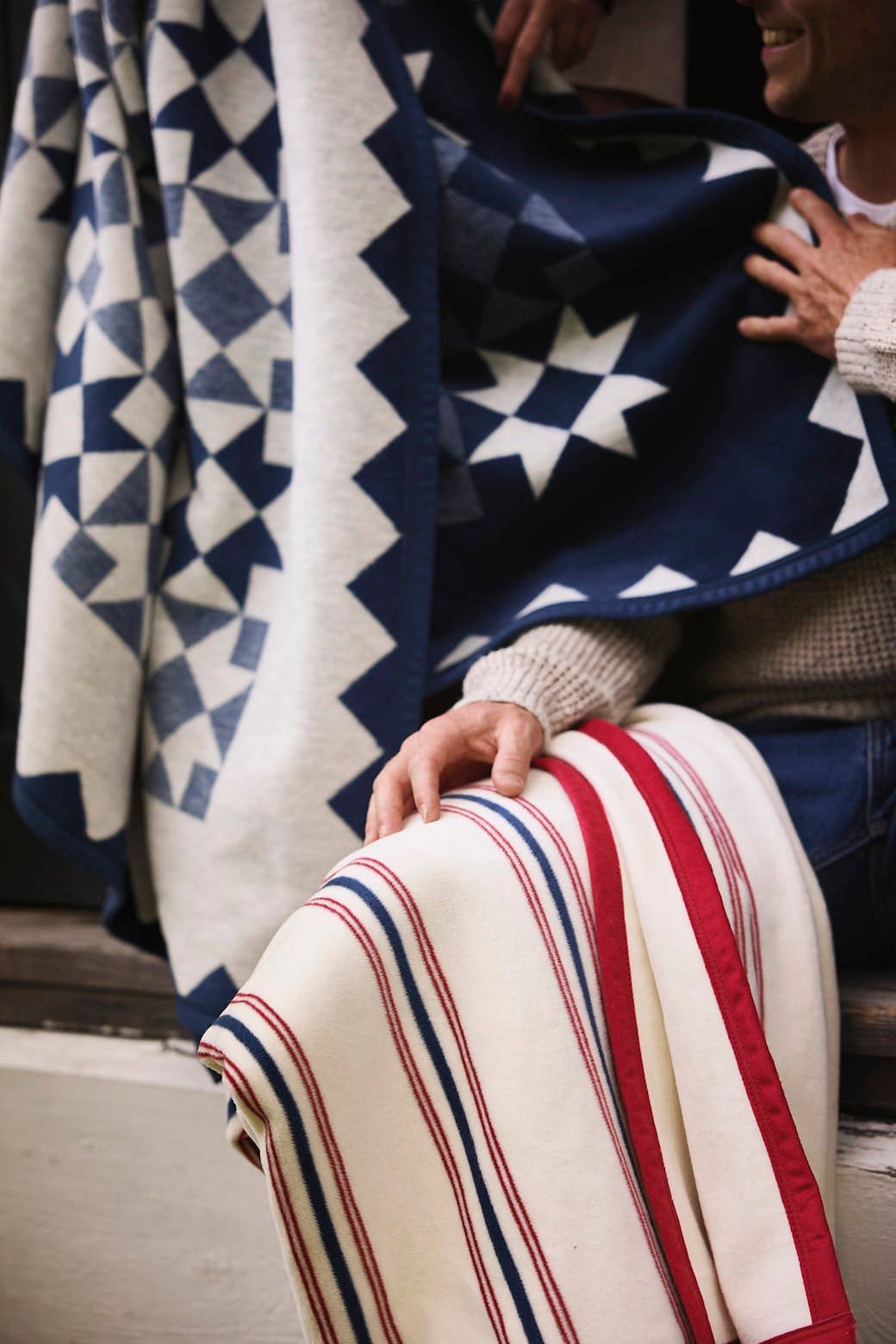 Front Porch Stripe Blanket - Original
