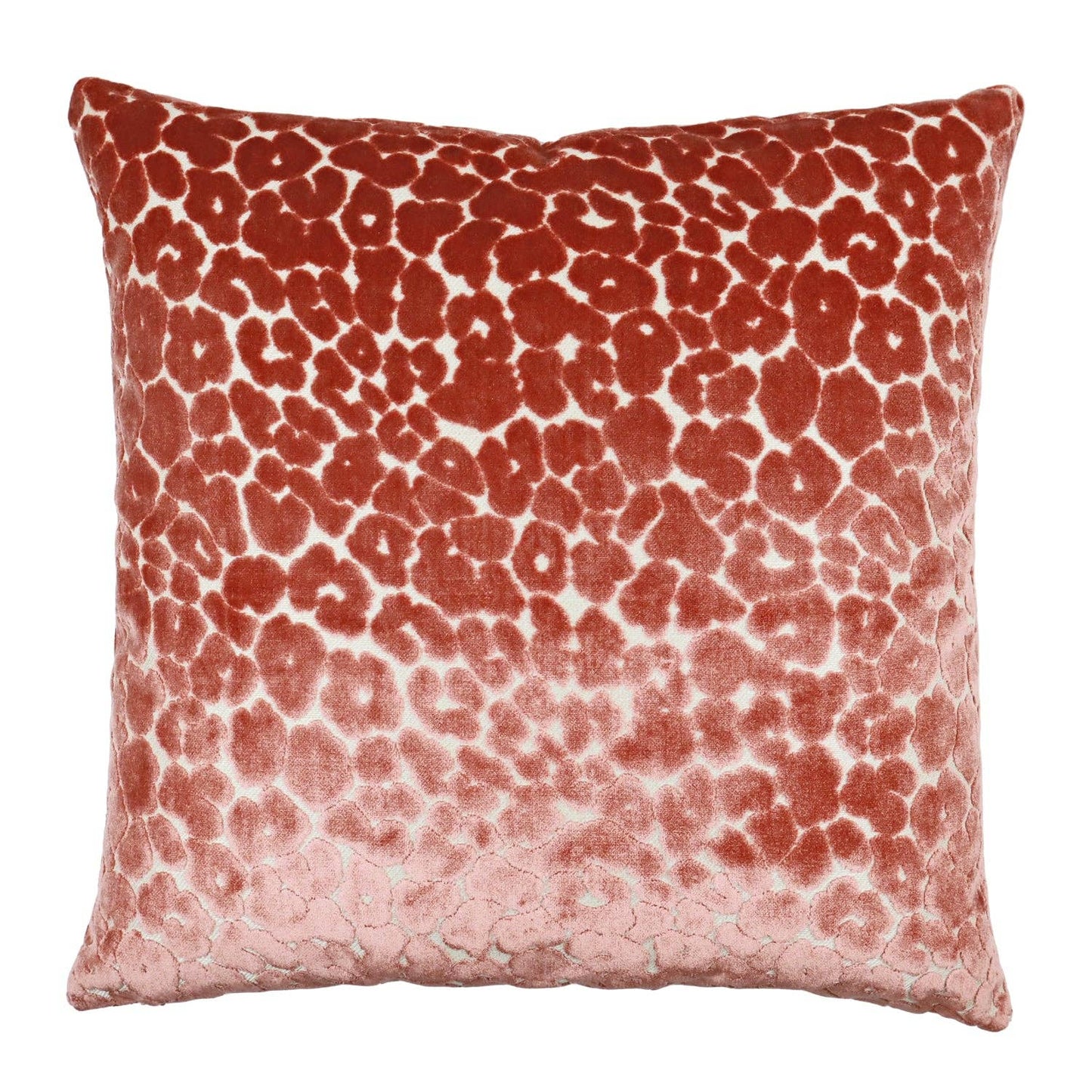 Madison Pillow - Burnt Orange Leopard