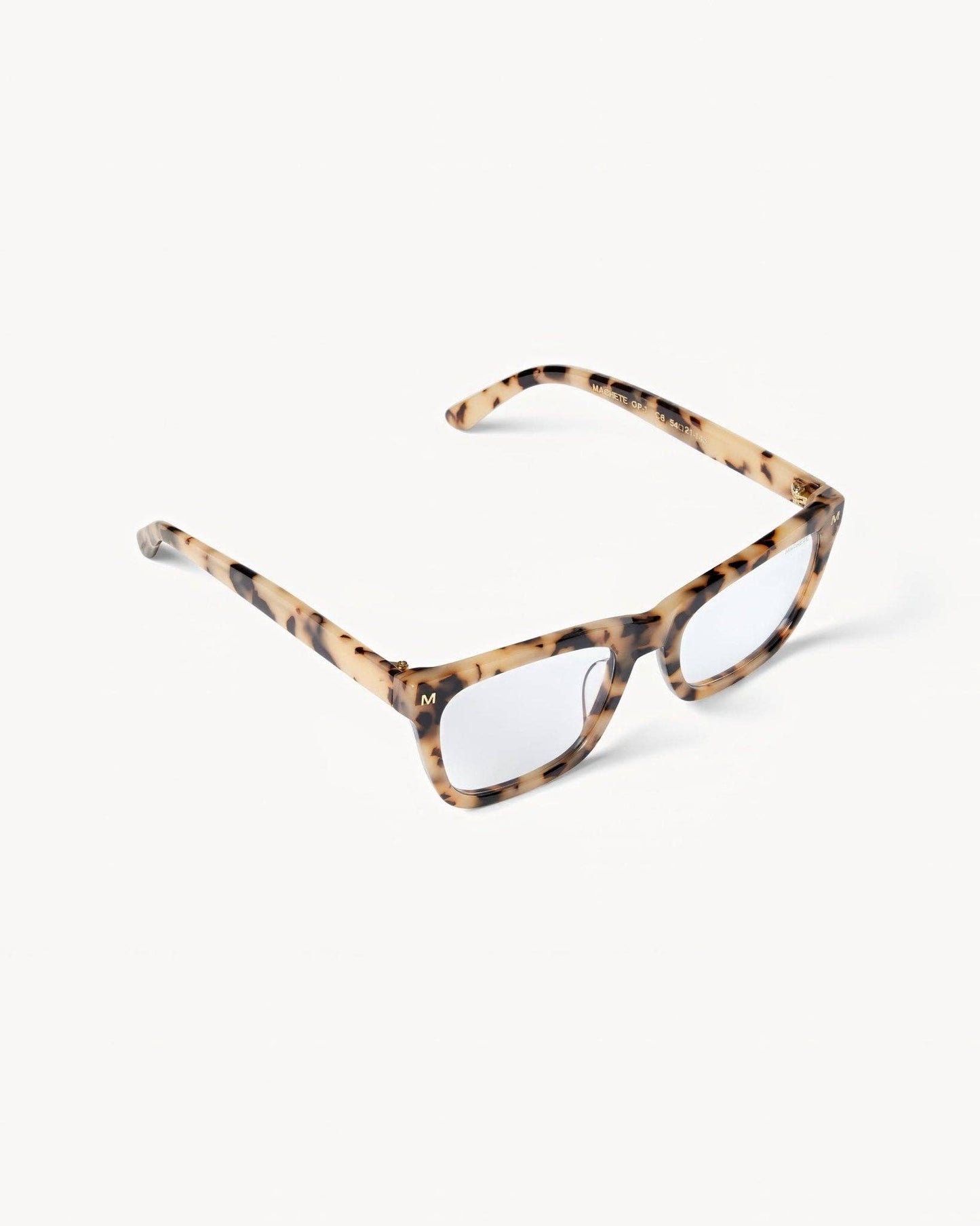 Reading Glasses in Blonde Tortoise: Blue Light (No Magnification)