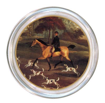 A English Hunt Scene Coaster