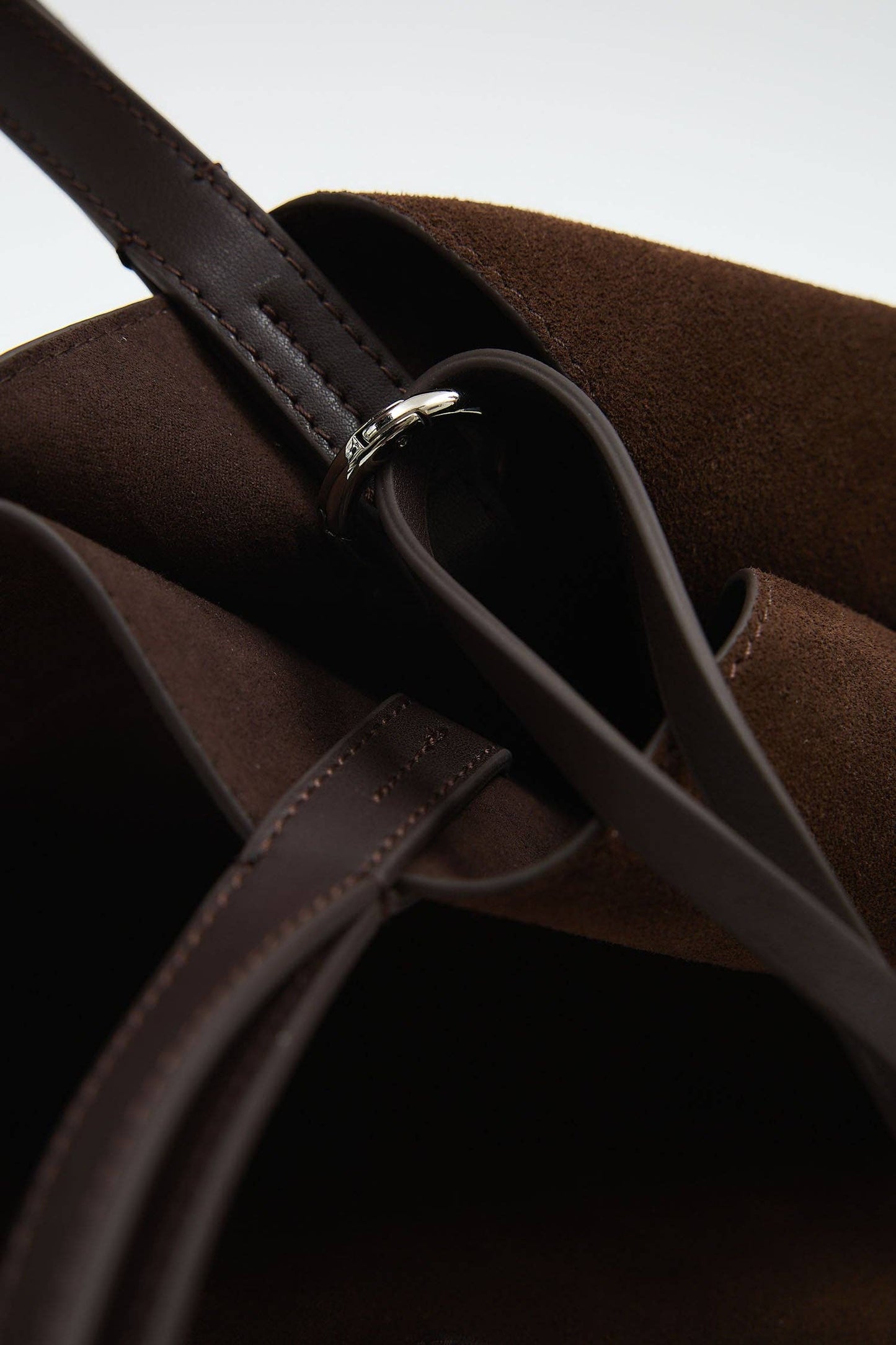 Montana Brown Suede Tote Bag