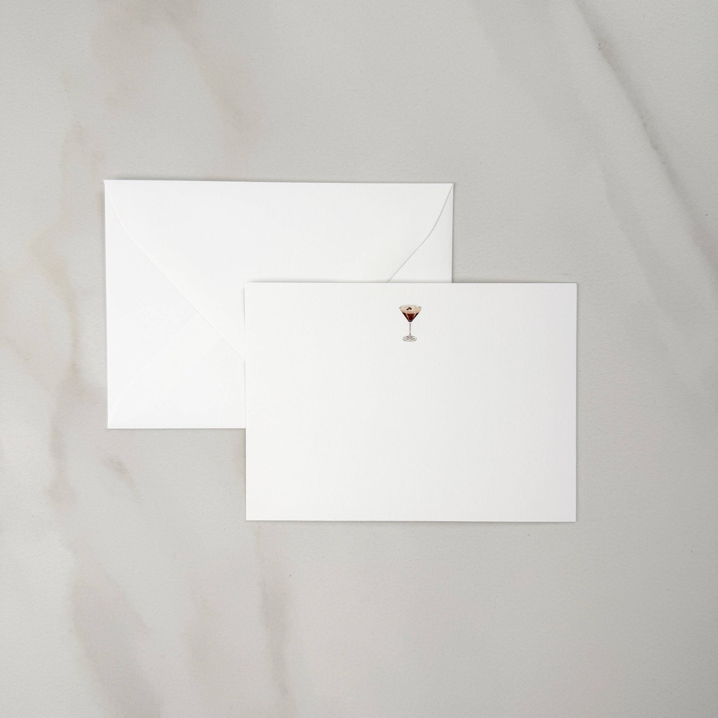 Espresso Martini Note Card Set