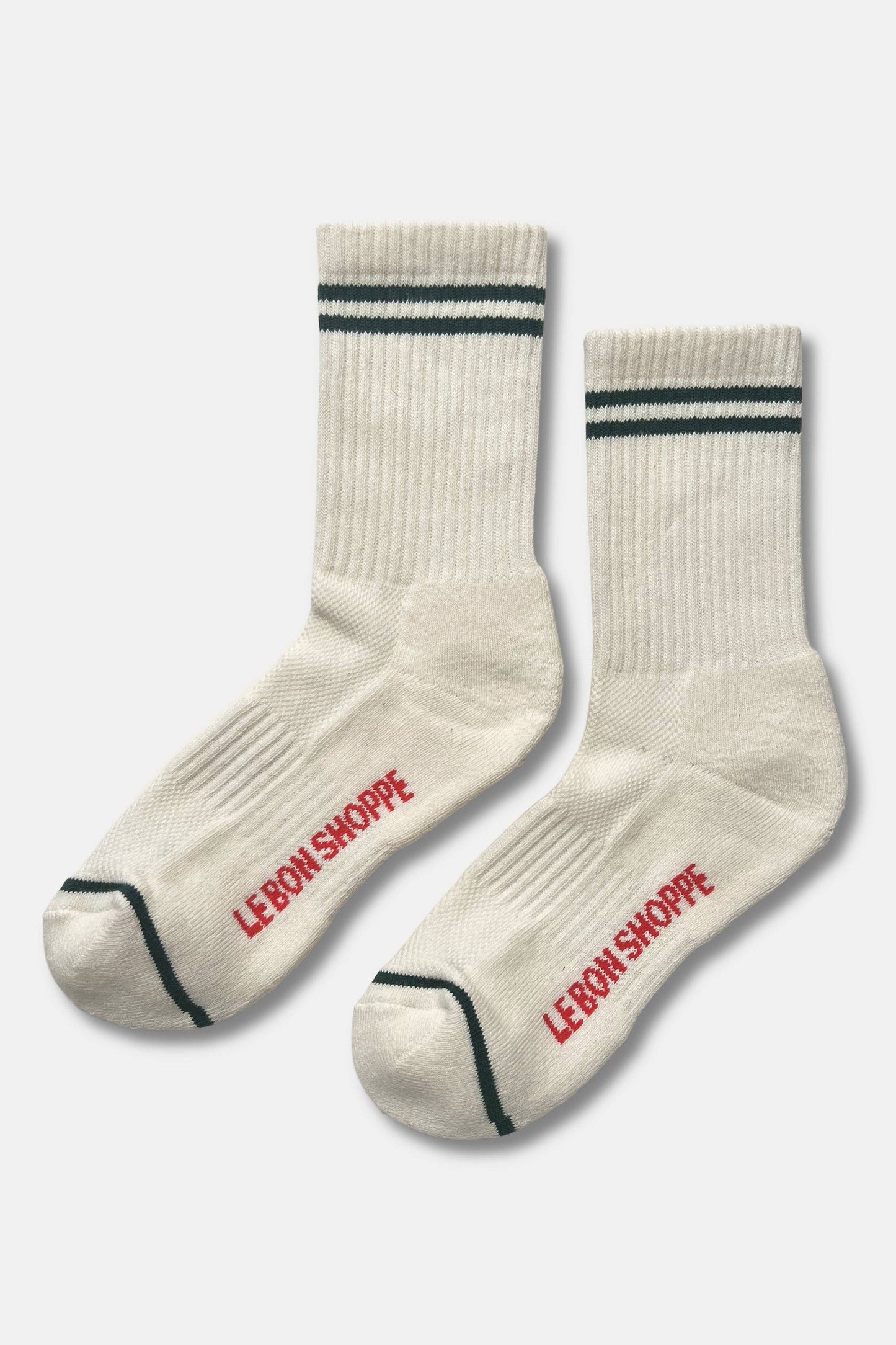 Boyfriend Socks - Parchment