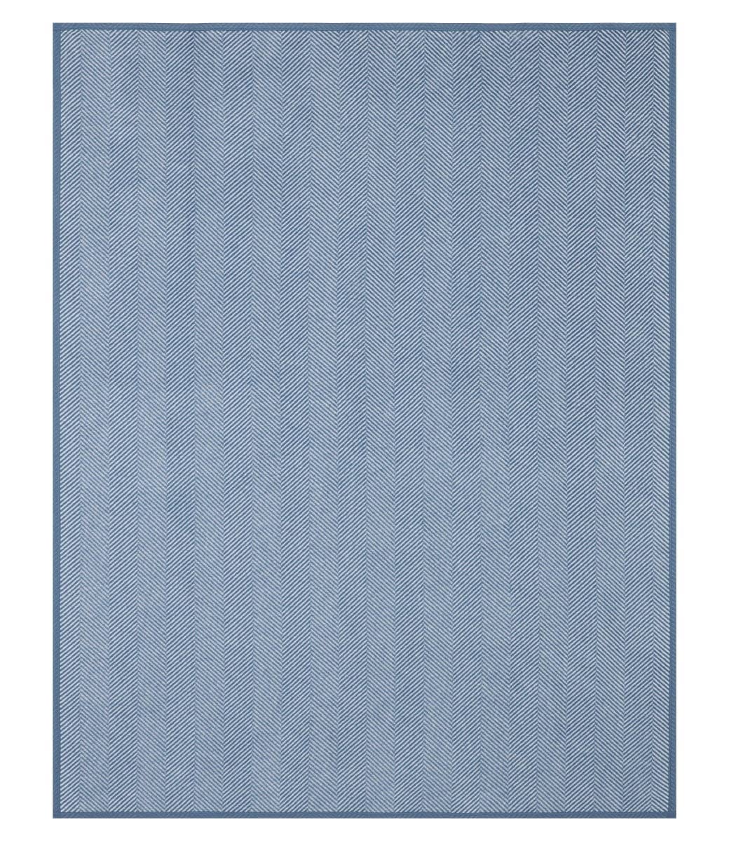 Harborview Herringbone Cornflower Blanket - Chappywrap