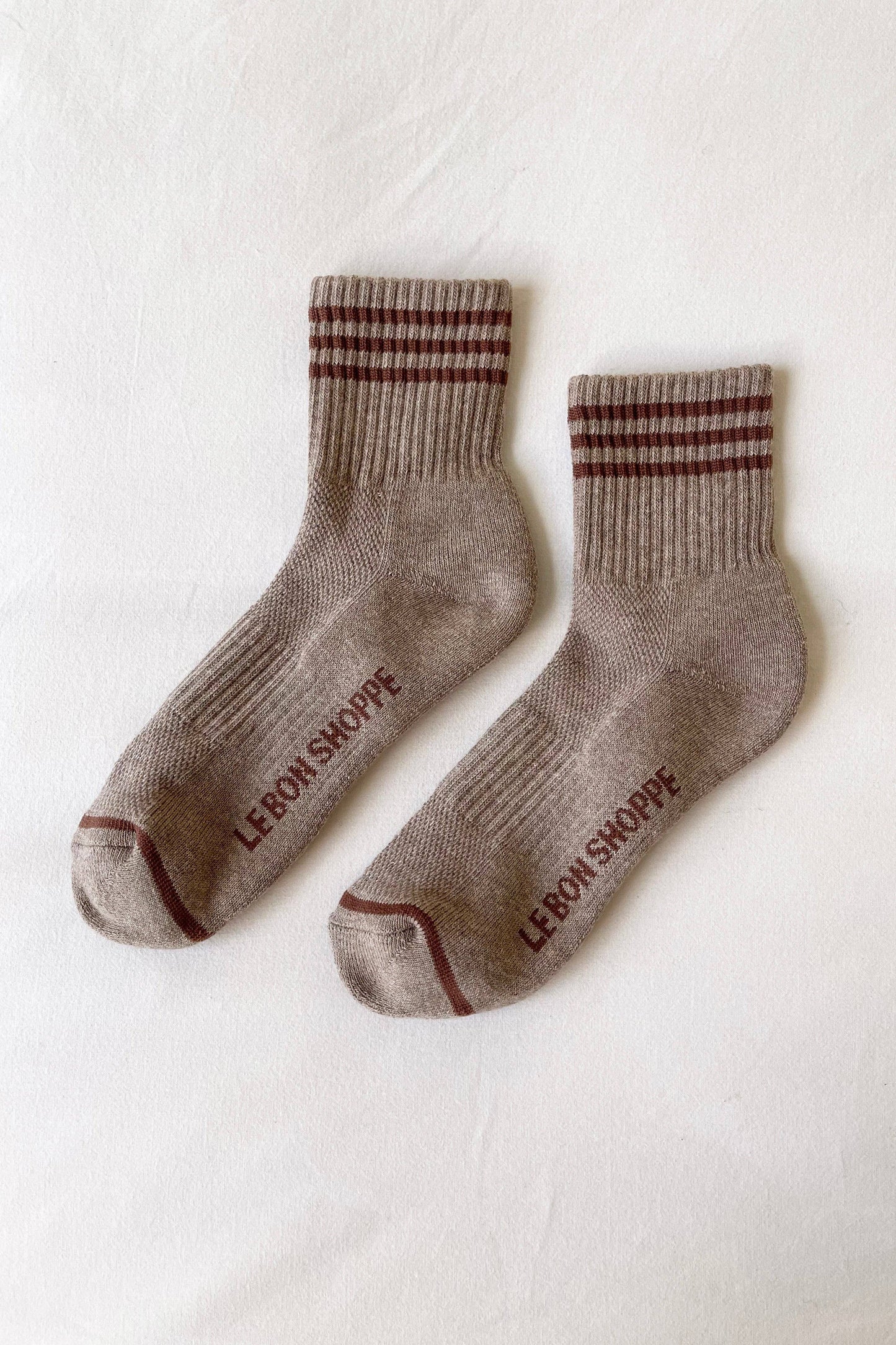 Girlfriend Socks - Brown