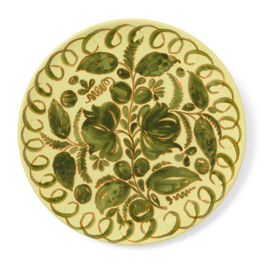 Amalfi Dinner Plate Lime - 10.6" Diameter