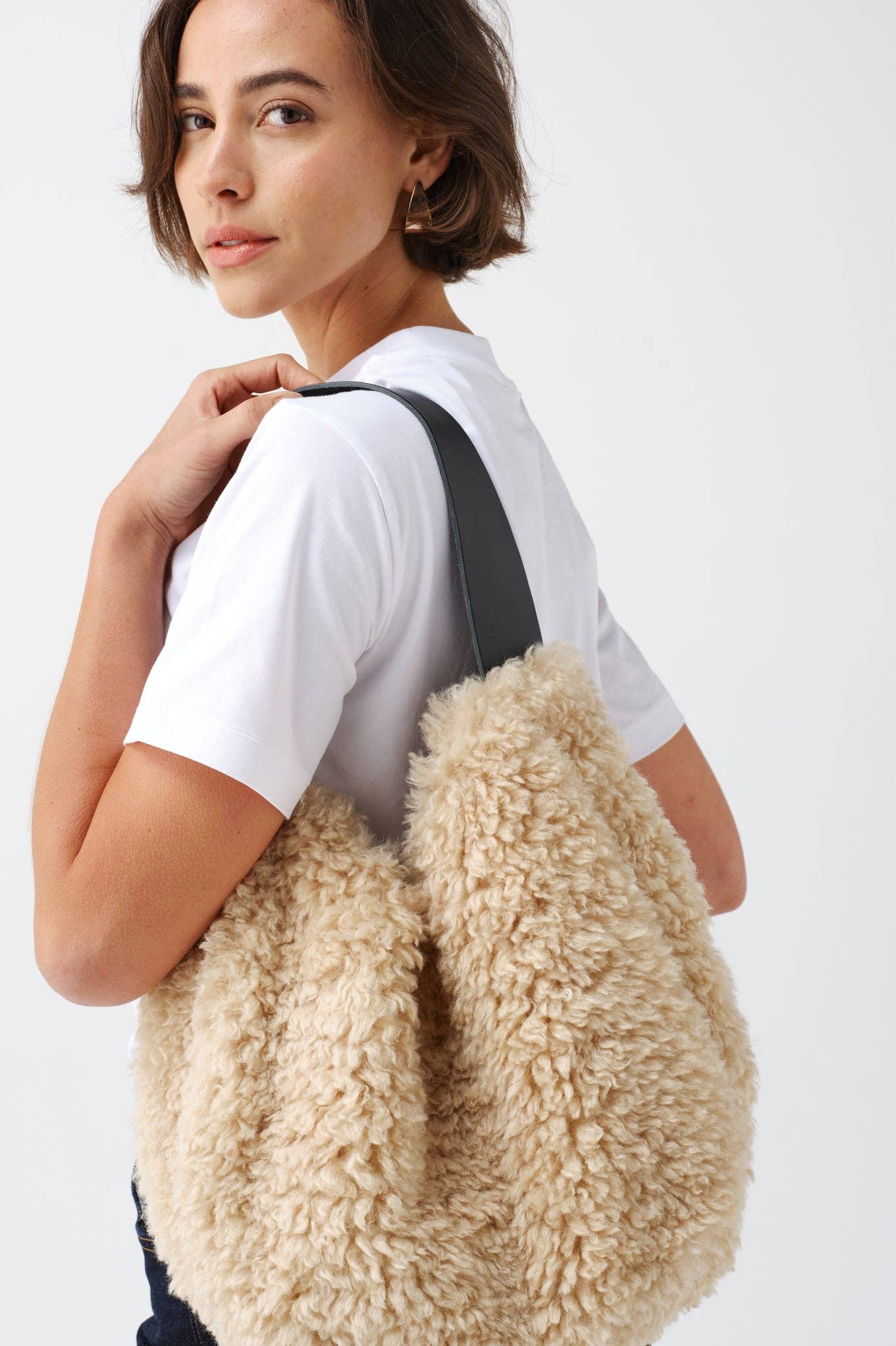 Slouch Bag - Cream