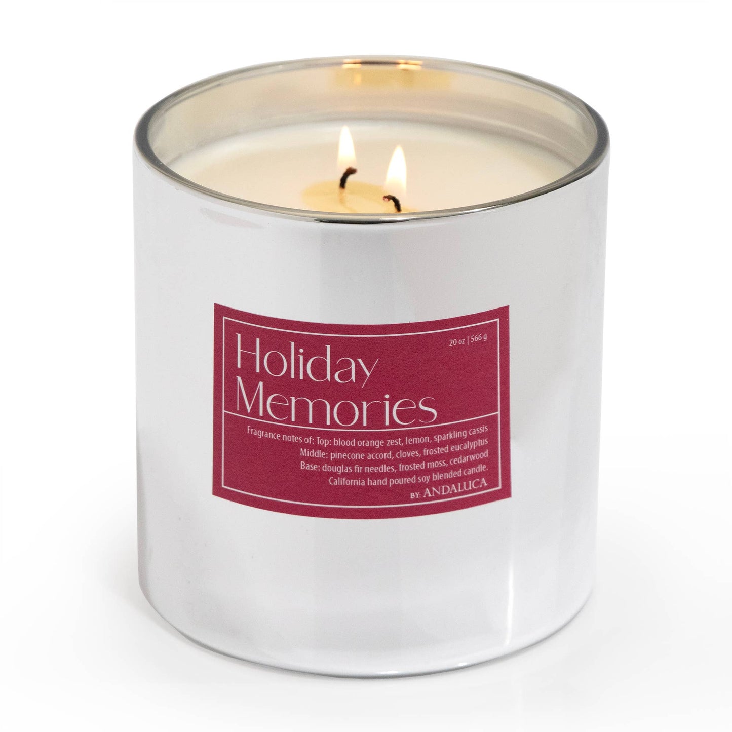 Holiday Memories 2 Wick 20 oz - Andaluca