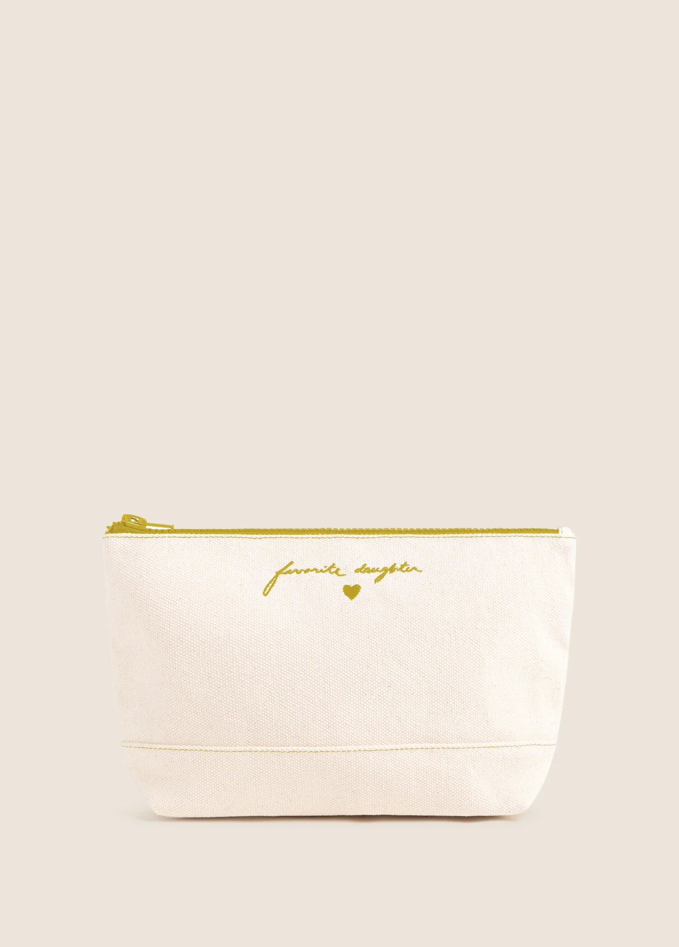 The Canvas Pouch - Yellow - Favorite Daughter
