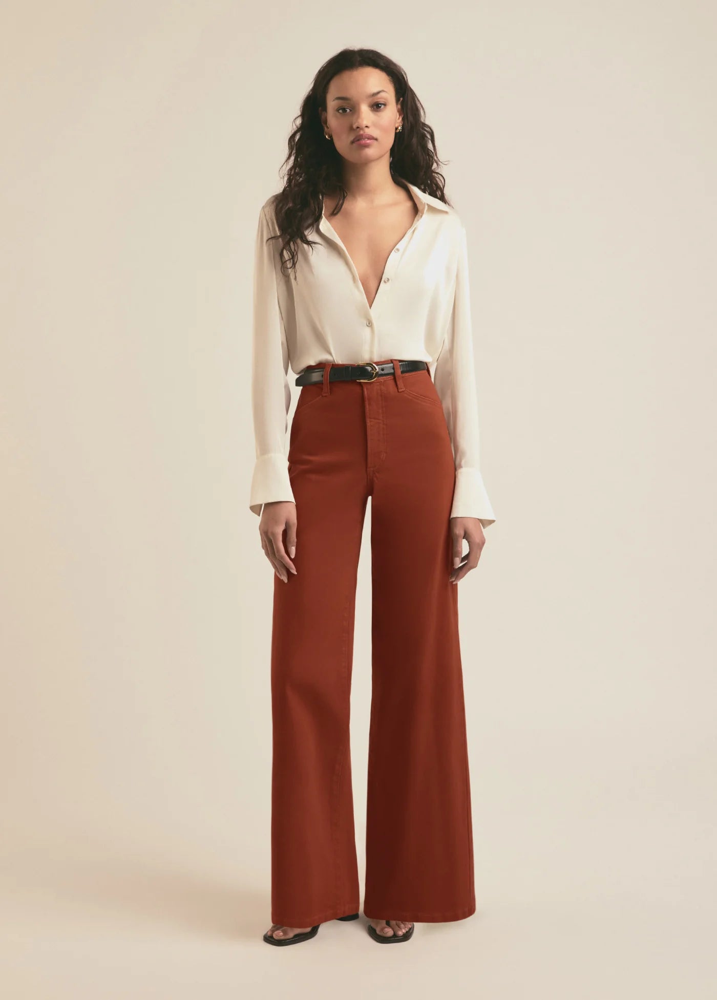 The Coated Mischa Wide Leg Pant - Favorite Daughter