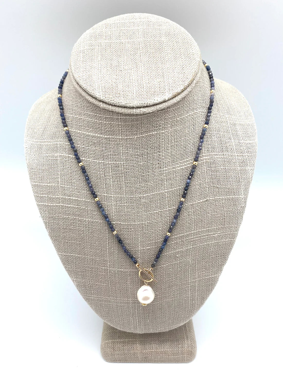 Carol Necklace - Blue Sapphire - In2Design
