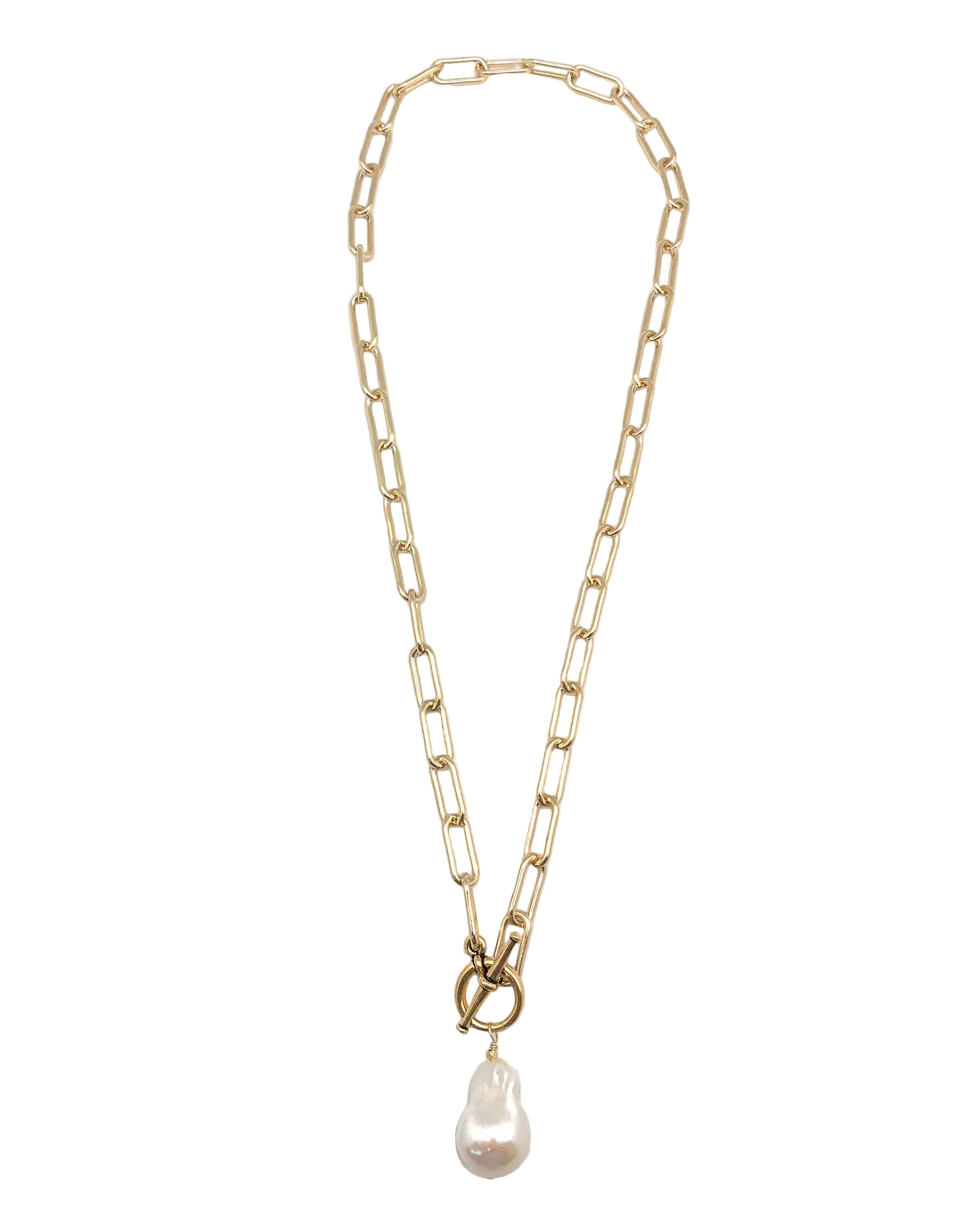 Carol Gold Fill Necklace - Pearl - In2design