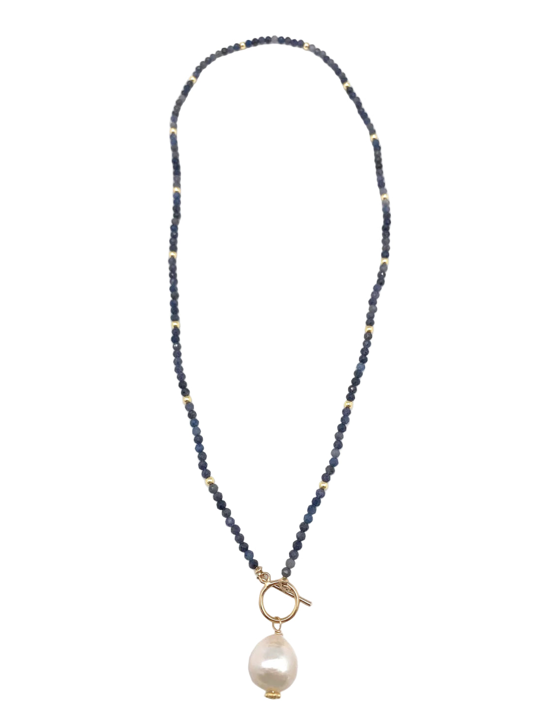 Carol Necklace - Blue Sapphire - In2Design