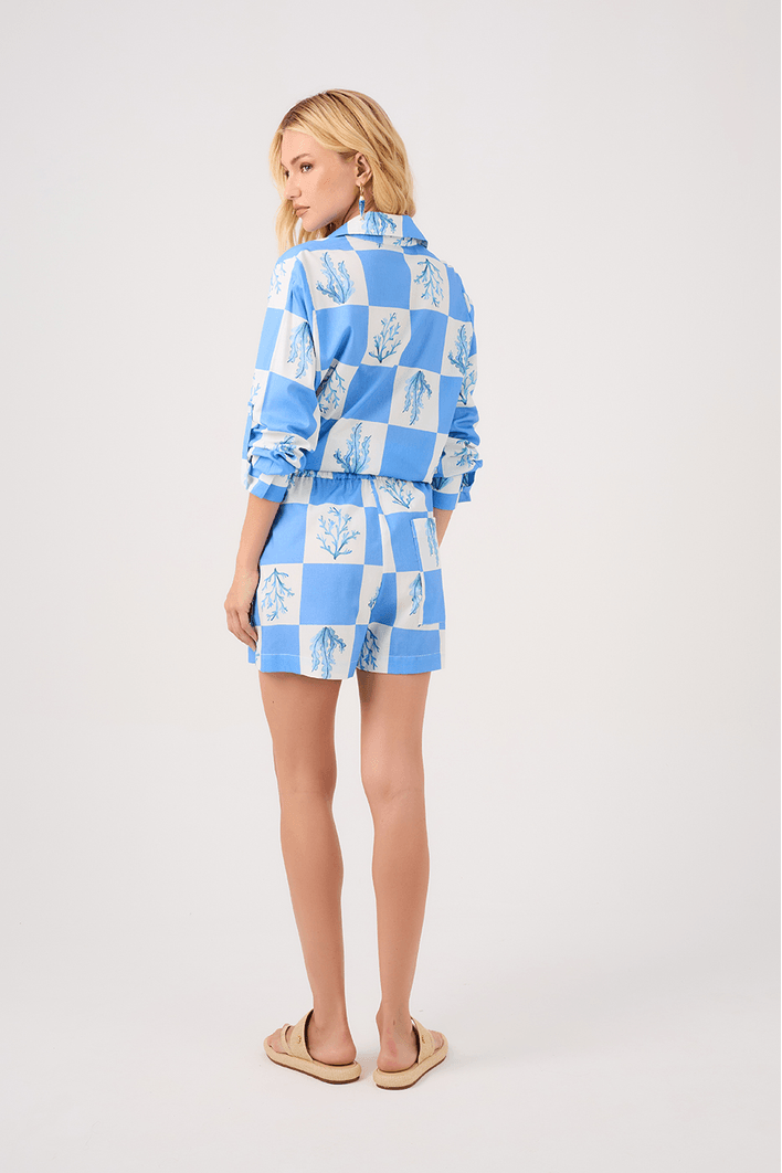 Coral Print Shorts - Dress To Rio