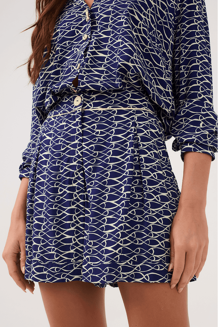Net Print Shirt - Dress To Rio