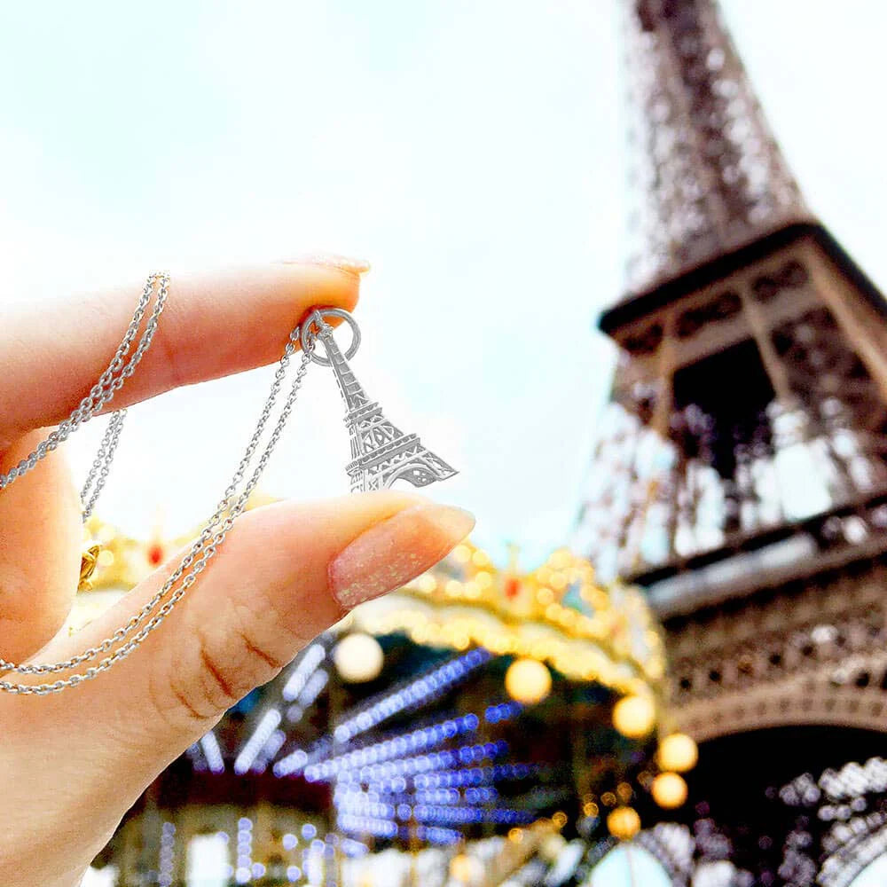 Eiffel Tower Charm - Sterling Silver - Jet Set Candy