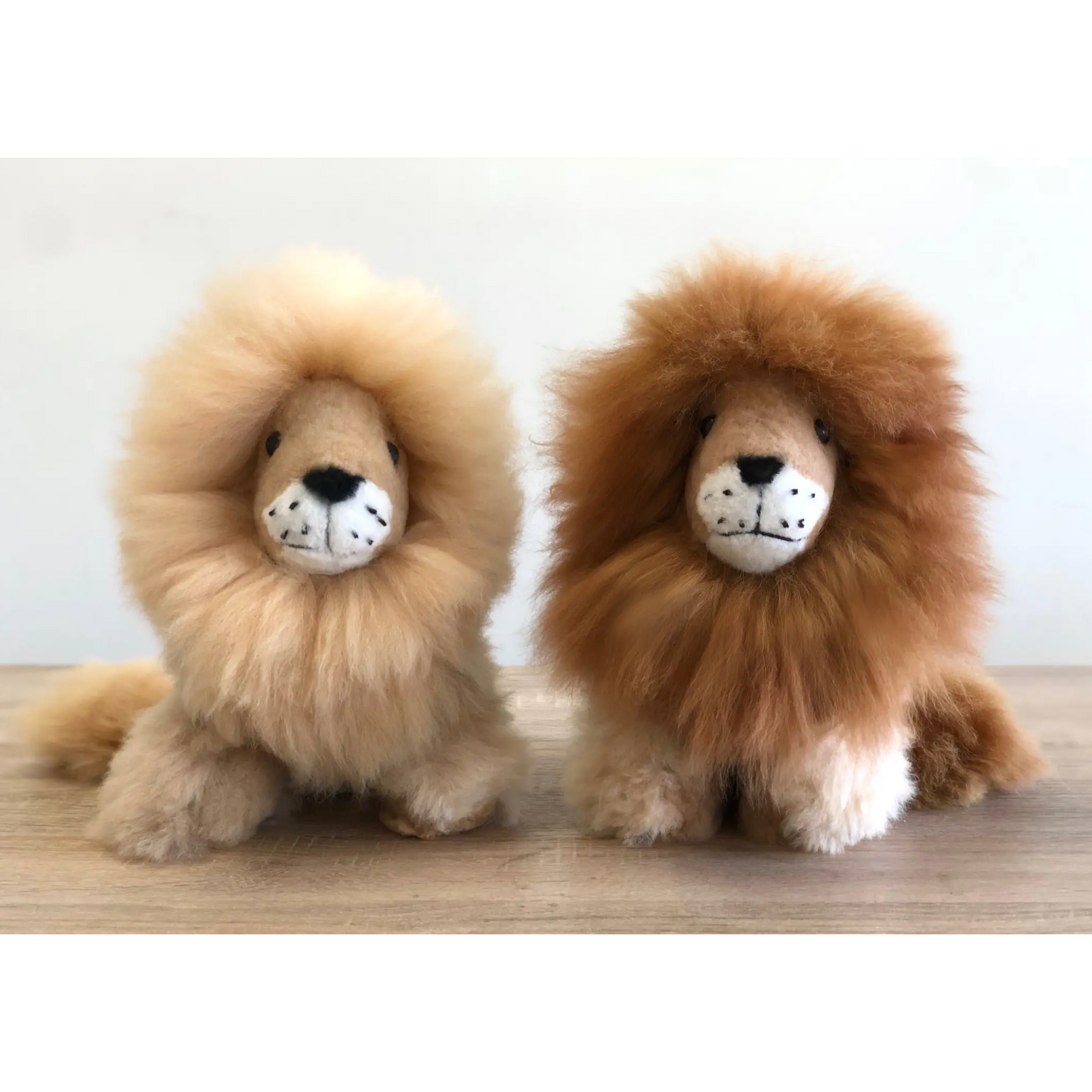 Medium Lion Alpaca Stuffed Animal