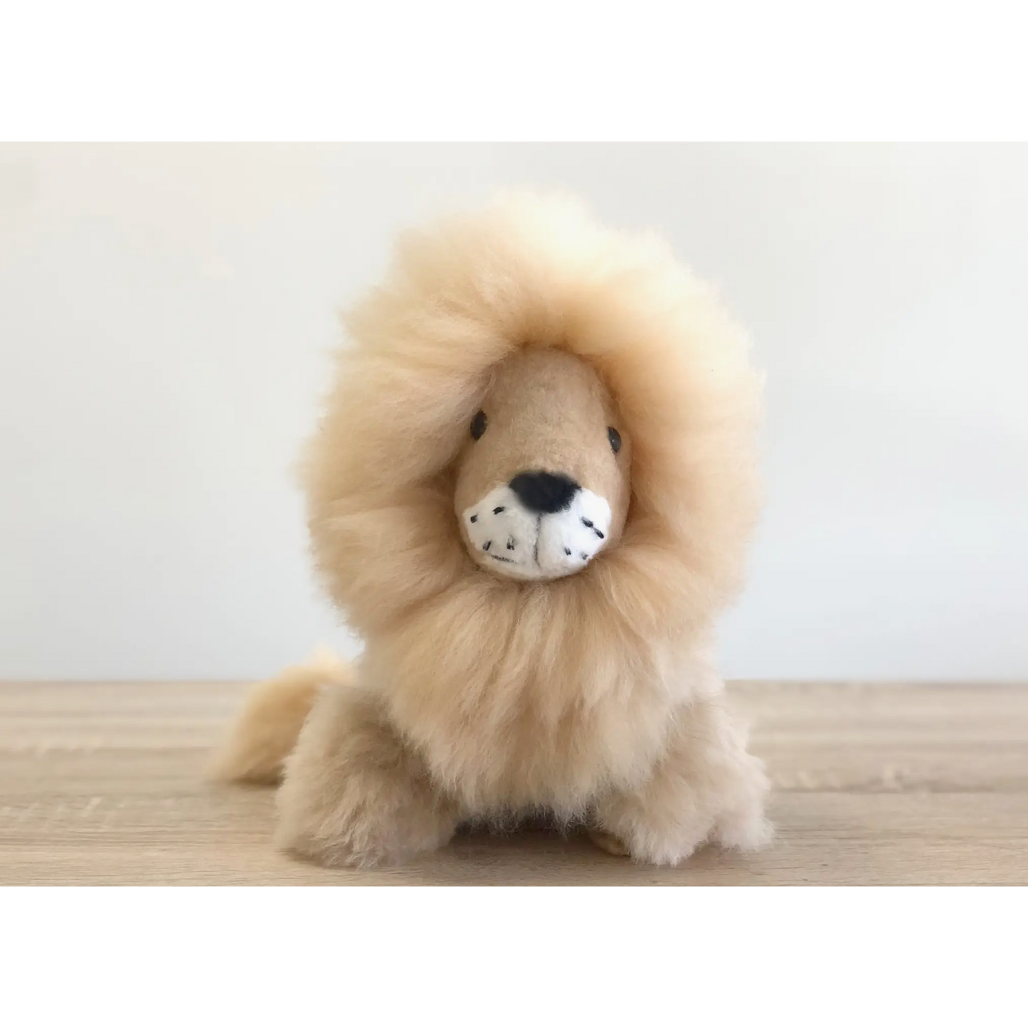 Large Lion Alpaca Stuffed Animal