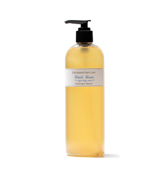 Almond Blossom Organic Body Wash 16 fl oz. - Farmaesthetics