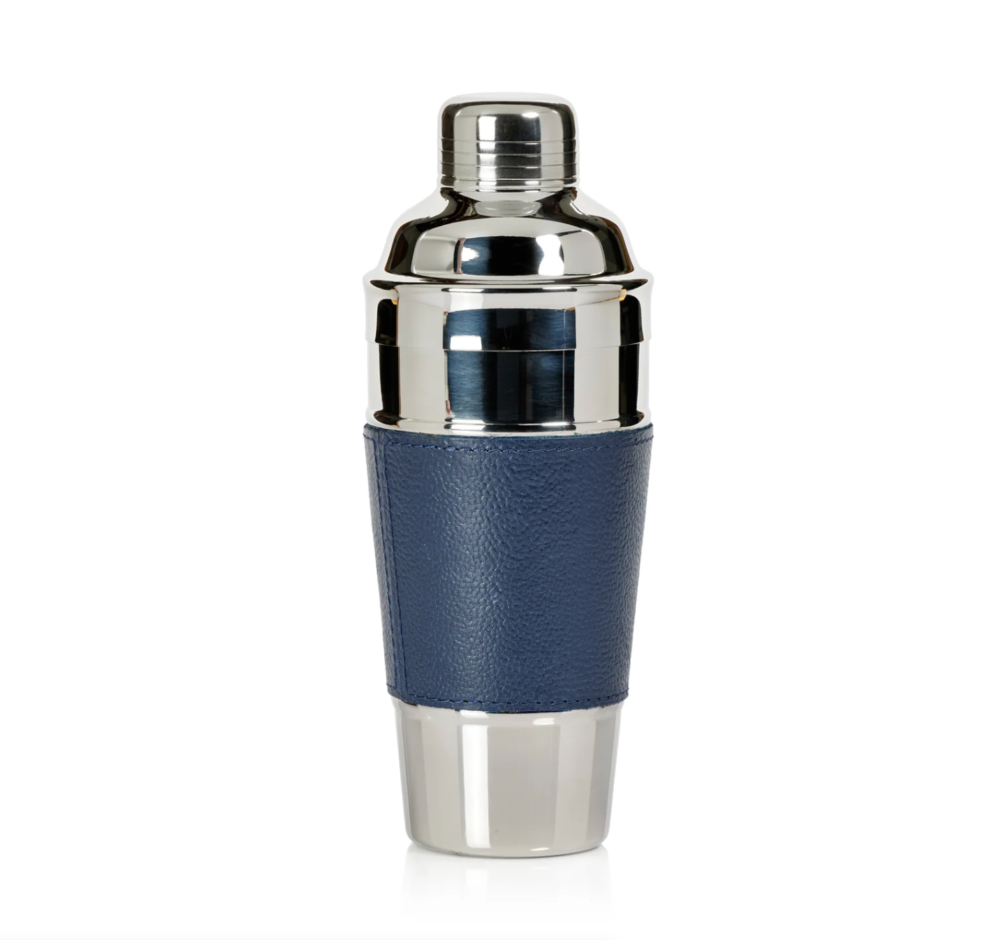 Laguna Nickel & Leather Cocktail Shaker